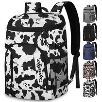 Mochila Térmica Capolo para 30 Latas con Aislamiento y Estampado de Vaca Mochila Térmica Capolo para 30 Latas con Aislamiento y Estampado de Vaca