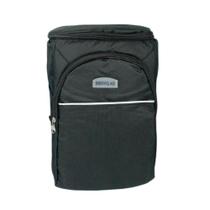Mochila Térmica Cooler 18 Litros Impermeável Portátil Com Abridor De Garrafa preto