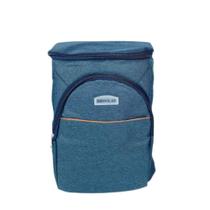 Mochila Térmica Cooler Capacidade 18 Litros Impermeável Portátil Piquenique Quente Frio Com Abridor De Garrafa azul Mochila Térmica Cooler Capacidade 18 Litros Impermeável Portátil Piquenique Quente Frio Com Abridor De Garrafa azul