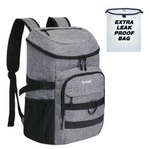 Mochila térmica Goloni, 24 latas, isolada à prova de vazamentos Mochila térmica Goloni, 24 latas, isolada à prova de vazamentos