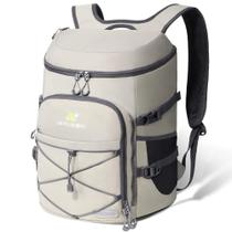 Mochila Térmica NEVO RHINO Gris Claro Impermeable para 36 Latas