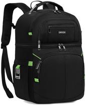 Mochila Térmica SINVICKO de Doble Piso Antifugas Negra/Verde