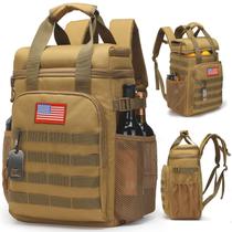 Mochila Térmica Táctica Resistente Impermeable Marrón ATRIPACK