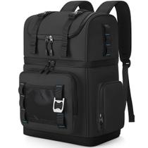 Mochila térmica YOUNGOA 26 L impermeável e à prova de vazamentos preta Mochila térmica YOUNGOA 26 L impermeável e à prova de vazamentos preta