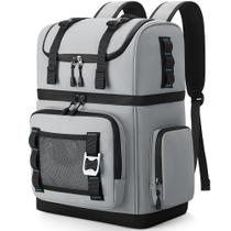Mochila Térmica YOUNGOA 26 L Impermeável e Isolada Cinza Mochila Térmica YOUNGOA 26 L Impermeável e Isolada Cinza