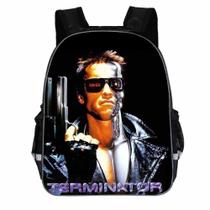 Mochila Terminator Arnold Anime School Poliéster 29x16x33cm Mochila Terminator Arnold Anime School Poliéster 29x16x33cm