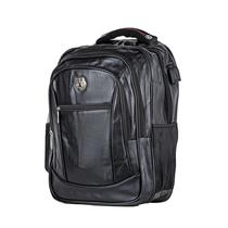 Mochila Tigre Executiva Couro Cadeado Antifurto Masculina Feminina Preta