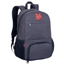 Mochila Time Flamengo Rubro Negro Mengão Costa Masculina