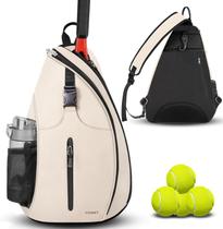 Mochila tipo bandolera para tenis Ytonet, resistente al agua y ligera