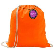 Mochila tipo Saco Gym Sack em Algodão e Poliéster Hand TopGet