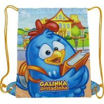 Mochila Tipo Saco Xeryus Infantil Galinha Pintadinha