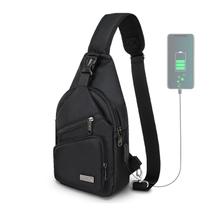 Mochila Tiracolo AMJ Grande Preta