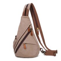 Mochila tiracolo pequena de lona Sling Bag KL928 impermeável Mochila tiracolo pequena de lona Sling Bag KL928 impermeável