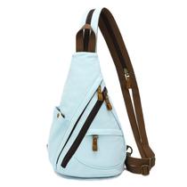 Mochila tiracolo pequena de lona Sling Bag KL928 impermeável Mochila tiracolo pequena de lona Sling Bag KL928 impermeável