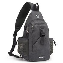 Mochila Tiracolo Sling Bag G4Free em Lona com Bloqueio RFID Mochila Tiracolo Sling Bag G4Free em Lona com Bloqueio RFID