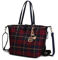 Mochila Tote Checker Layla by MKF Collection