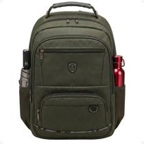 Mochila Trabalho Viagem Faculdade Notebook 16 Impermeável Cor Verde Executiva Escolar Mochila De Bordo em Avião Tamanho: Mochila Trabalho Viagem Faculdade Notebook 16 Impermeável Cor Verde Executiva Escolar Mochila De Bordo em Avião Tamanho: