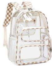 Mochila transparente CAMTOP Transparent Heavy Duty para escola
