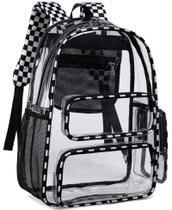 Mochila transparente CAMTOP Transparent Heavy Duty para escola