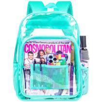 Mochila Transparente de PVC Resistente AGSDON Verde