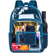 Mochila transparente gxtvo GXTVO Heavy Duty Transparent Navy