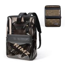 Mochila transparente HIMZ WARRIOR Heavy Duty para laptop de 14 polegadas