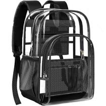 Mochila Transparente PAMANO Heavy Duty 17L - Preta