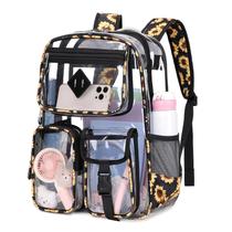 Mochila Transparente PIG PIG GIRL - Para Escola, Trabalho e Viagens Mochila Transparente PIG PIG GIRL - Para Escola, Trabalho e Viagens