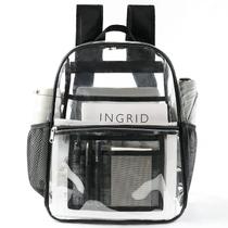 Mochila transparente USPECLARE Heavy Duty à prova d'água para escola Mochila transparente USPECLARE Heavy Duty à prova d'água para escola