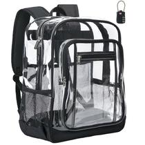 Mochila transparente Vorspack Heavy Duty Extra Large preta