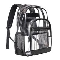 Mochila transparente Wonarby Stadium aprovada para homens e mulheres Mochila transparente Wonarby Stadium aprovada para homens e mulheres