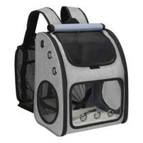 Mochila transportadora para animais de estimação COVONO expansível para gatos/cães de 8 kg
