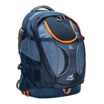 Mochila Transportadora para Cães Kurgo G-Train Impermeável Azul Marinho