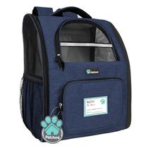 Mochila Transportadora para Perro PetAmi para Gato y Cachorro hasta 8 kg Navy