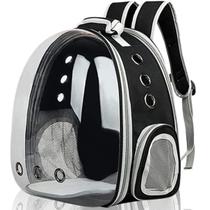 Mochila Transporte Pet Gato Cachorro Transparente Bolsa Astronauta 360 Graus Visao Panoramica Bolso Ventilado Saida Passeio Caminhada