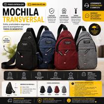 Mochila Transversal de Nylon Mochila Transversal de Nylon