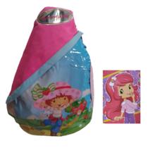 Mochila Transversal Escolar Infantil E Caderno Moranguinho Mochila Transversal Escolar Infantil E Caderno Moranguinho
