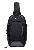 Mochila Transversal Esportiva Casual Moderna Trabalho Passeio