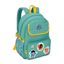 Mochila Três Palavrinhas Bolsa Escolar Cristã Infantil Mochila Três Palavrinhas Bolsa Escolar Cristã Infantil
