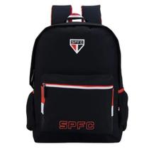 Mochila Tricolor Treino Spfc Oficial Bolsos Mesh Confortável - Mochila Tricolor Treino Spfc Oficial Bolsos Mesh Confortável -