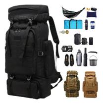 Mochila Trilha Camping Acampamento 80l Litros Impermeável Mochila Trilha Camping Acampamento 80l Litros Impermeável