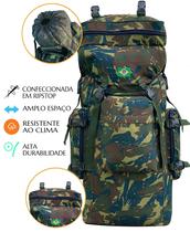 Mochila Trilha Camping Viagem Esportes Radicais Reforçada Resistente a Água Mochila Trilha Camping Viagem Esportes Radicais Reforçada Resistente a Água