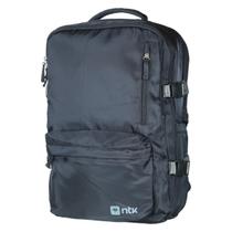 Mochila Trip NTK para Viagens Poliéster 290D Preto 203048 Nautika