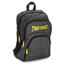 Mochila Two Dogs 20L Casual Com USB e P2 Cinza - TWODOGS