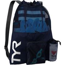 Mochila TYR Big Mesh Mummy Azul Marinho 40L Mochila TYR Big Mesh Mummy Azul Marinho 40L