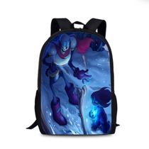 Mochila Undertales Papyrus Cartoon Kids School 28x13x44cm Mochila Undertales Papyrus Cartoon Kids School 28x13x44cm