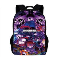 Mochila Undertales Papyrus para crianças escolares 31x13x42cm Mochila Undertales Papyrus para crianças escolares 31x13x42cm