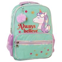 Mochila Unicórnio Always Believe 16" Mochila Unicórnio Always Believe 16"