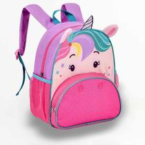 Mochila Unicórnio Clio Cp24512d Lilas