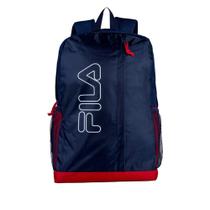 Mochila Unissex Fila Outline Marinho/vermelho